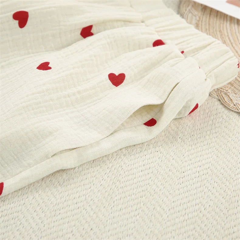 The Blush – 100% Muslin Cotton Pajama