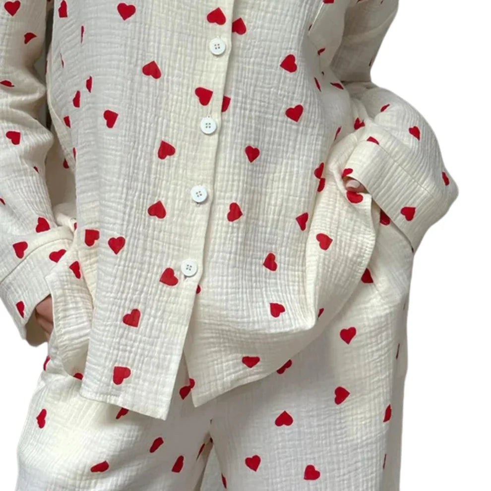 The Blush – 100% Muslin Cotton Pajama