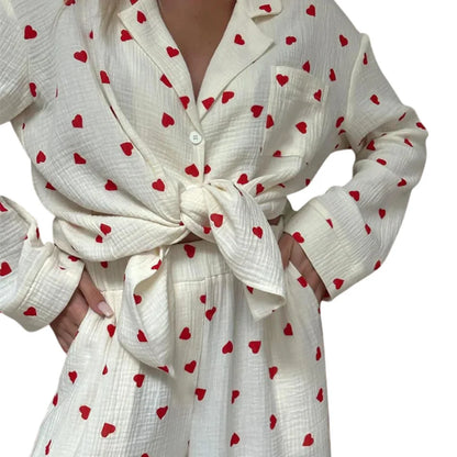 The Blush – 100% Muslin Cotton Pajama